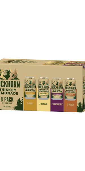 Buckhorn Whiskey Lemonade 8pk