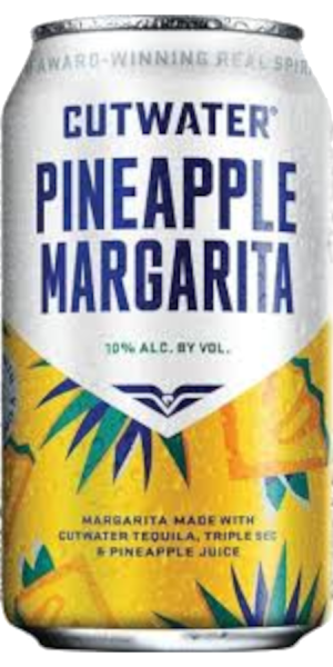 Cutwater Pineapple Margarita 4pack 