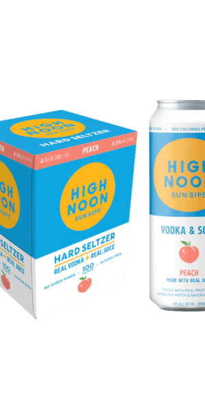 High Noon Peach and Regular Tea 4PKS