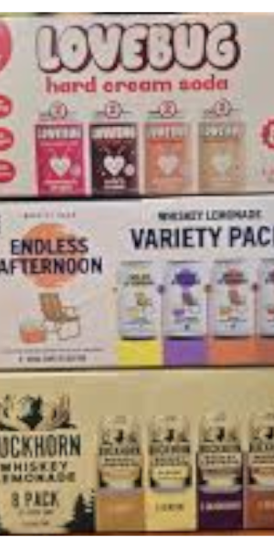 Lovebug Hard Cream Soda Variety 8pk