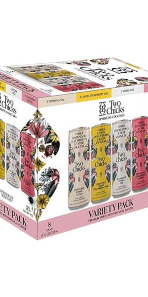 Two Chicks Craft Cocktail Variety 8PK