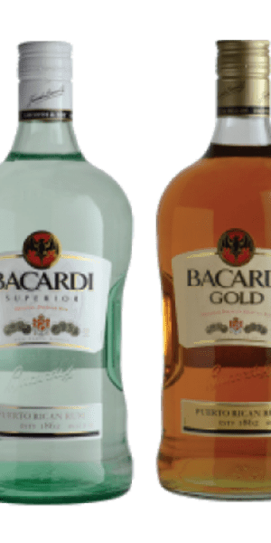 Bacardi Silver/Gold Rum 1.75L