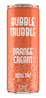 Bubble Trouble Orange & Cream 10mg THC - 4pack