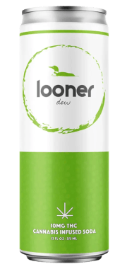 Looner Soda Dew THC 10MG Cans