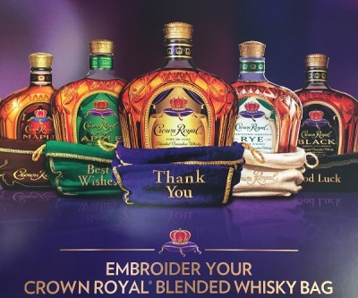 In Store Tasting CROWN ROYAL BAG EMBROIDERY